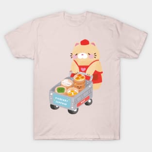 Cat Dimsum Cart T-Shirt